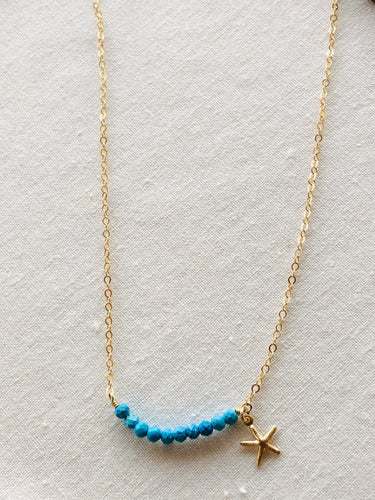 Smily Starfish necklace