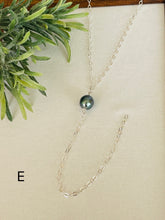 Tahitian Peal Sterling Silver Y-necklace