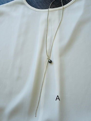 Lani Y-necklace - Sterling Silver