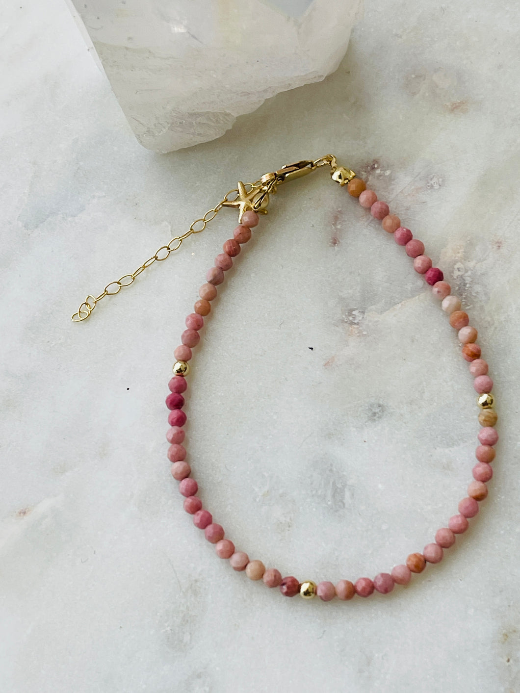 Pink Opal bracelet