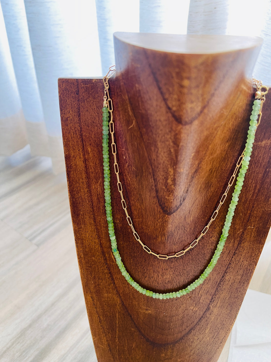 Green Jade necklace
