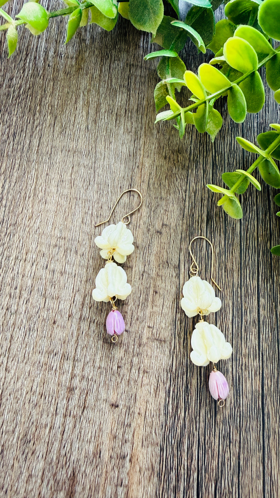 Crown & Poni Pikake earring