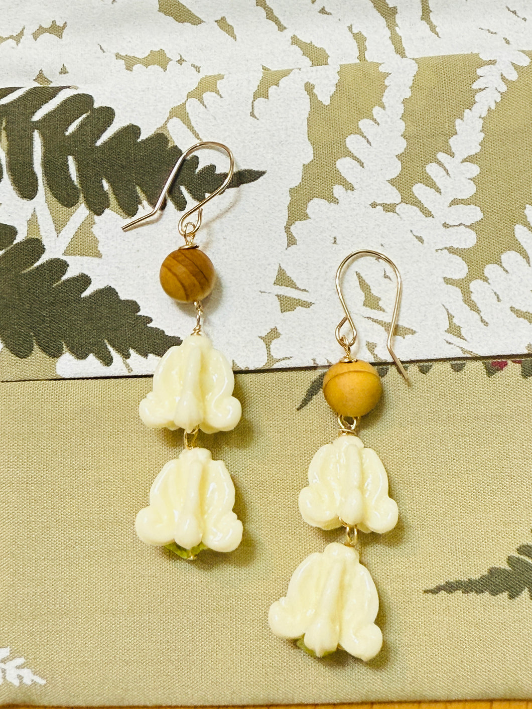 Crown Flower earrings