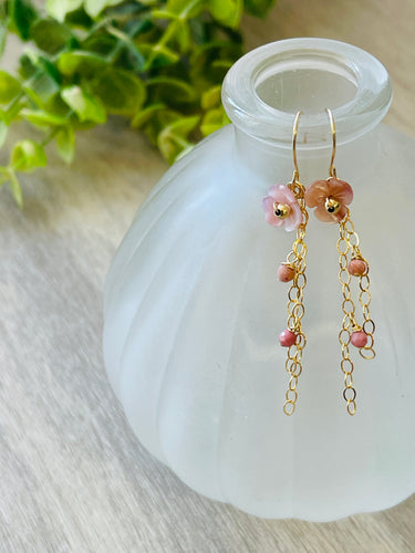 Rainbow Shower earrings