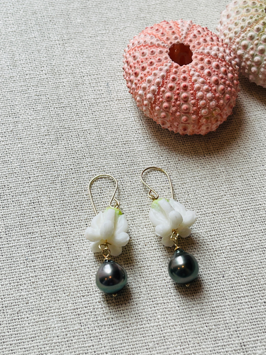 Crown Flower earrings