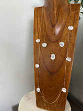 Coin Pearl short necklace