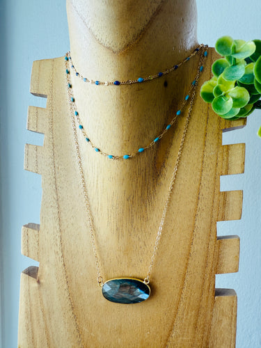Labradorite H necklace