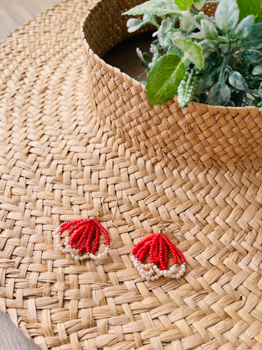 Ohi'a Lehua earrings
