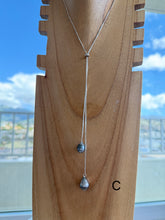 Adjustable Double Tahitian Pearl necklace
