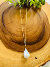 Baroque Pearl-L long necklace