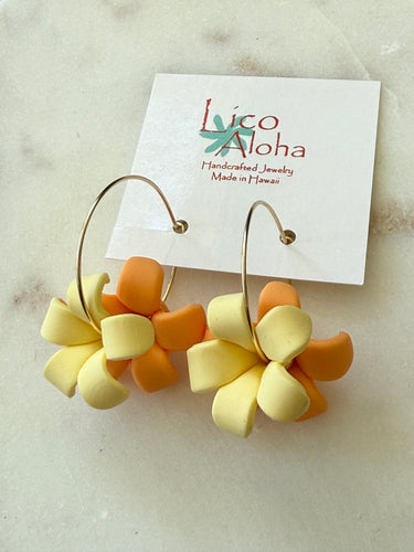 Double Pua Hoop earrings