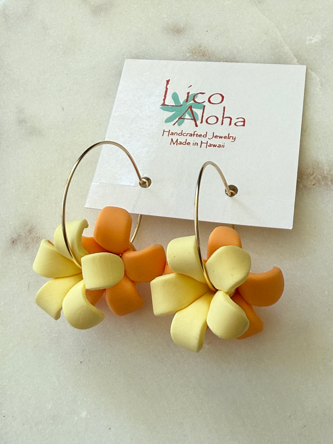 Double Pua Hoop earrings