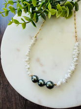 Mango Shell necklace and ring set