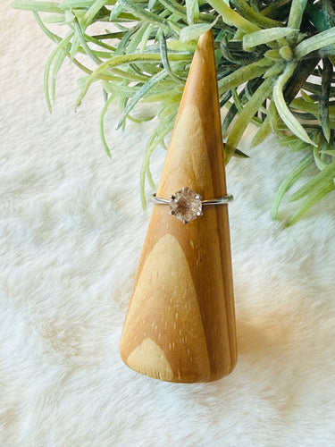 Morganite ring