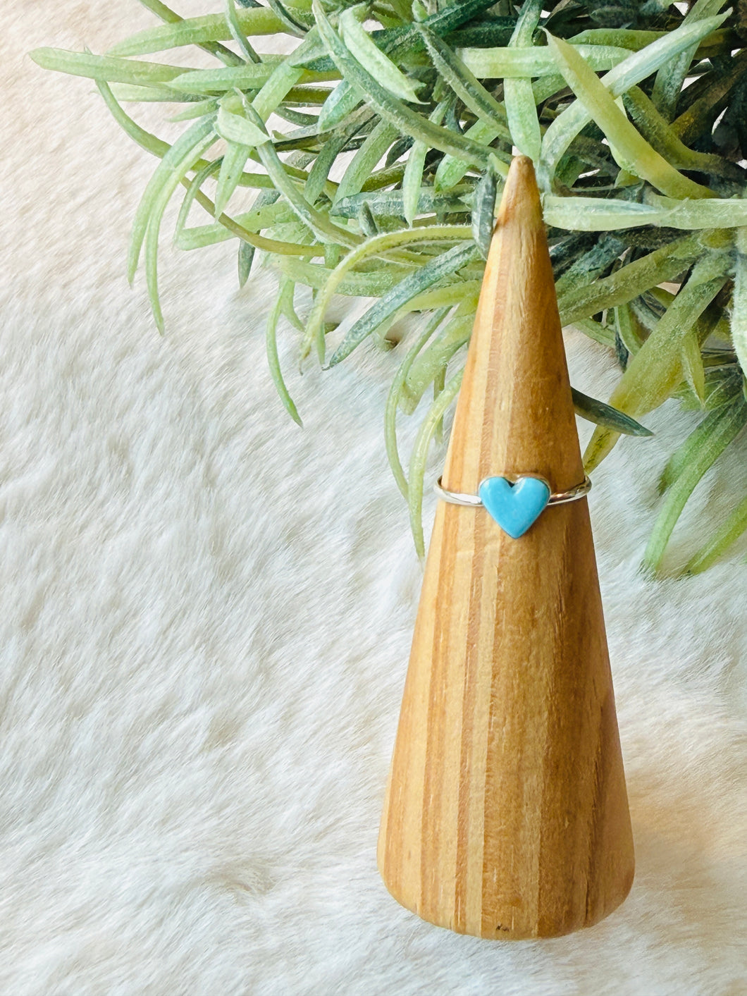 Heart Turquoise ring