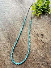 Sleeping Beauty Turquoise long necklace