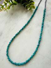 Kingman Turquoise shoet necklace