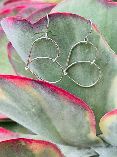 Sterling Silver Kalo Leaf earrings　ピアス・イヤリング