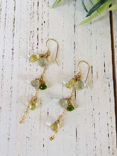 Lemon & Lime Chandelier Earrings　（日本発送可能商品です）