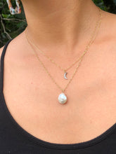 Nalani -Coin Pearl necklace -